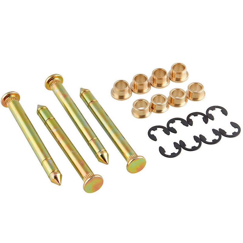 LEDAUT Door Hinge Pin and Bushing Kit Hinge with Pin LEDAUT Replacement for Ford F150-F350 Bronco SUV - Image 1